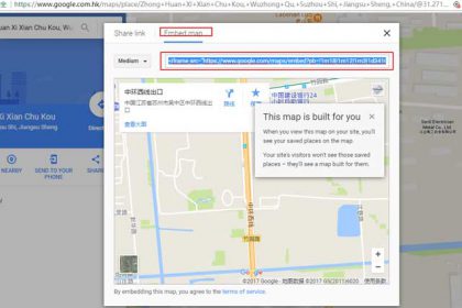 Google-map2 英文网站嵌入Google地图